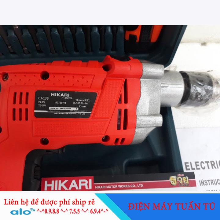 MÁY KHOAN HIKARI 03-13B VÀ PHỤ KIỆN