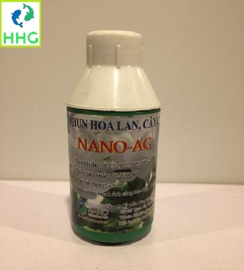 Xịt Phun Hoa Lan Cây Cảnh Nano Bạc (Nano-Ag) 100ml diệt vi khuẩn, vi rút, nấm mốc và hạn chế bệnh thối, rụng lá