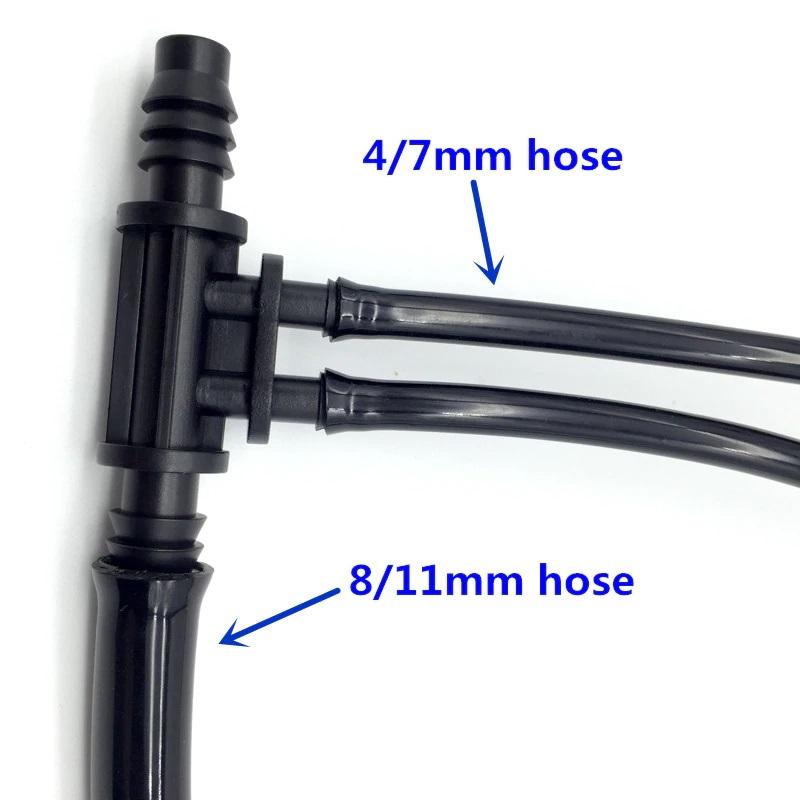 2 cái tê giảm ống 10mm xuống 6mm