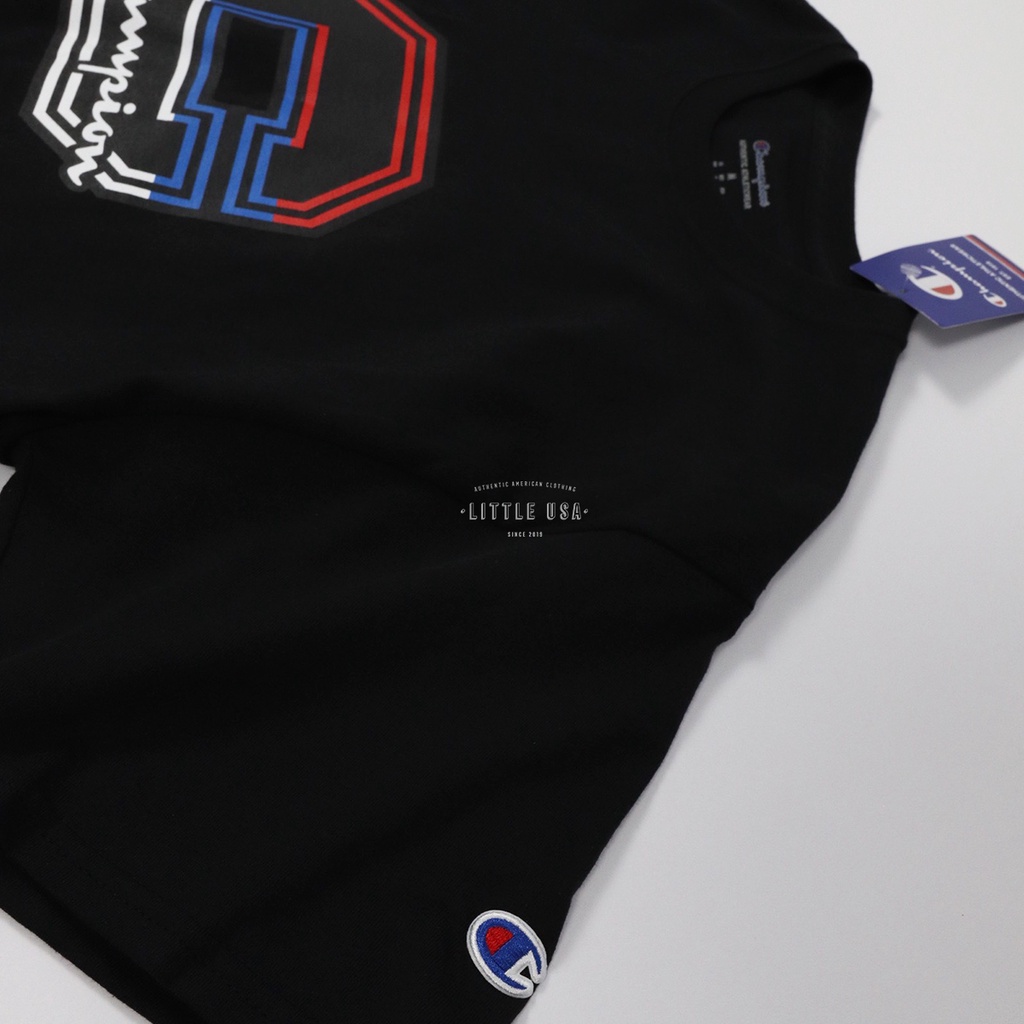 Áo Champion® Tagless Block C Logo - Unisex Nam Nữ