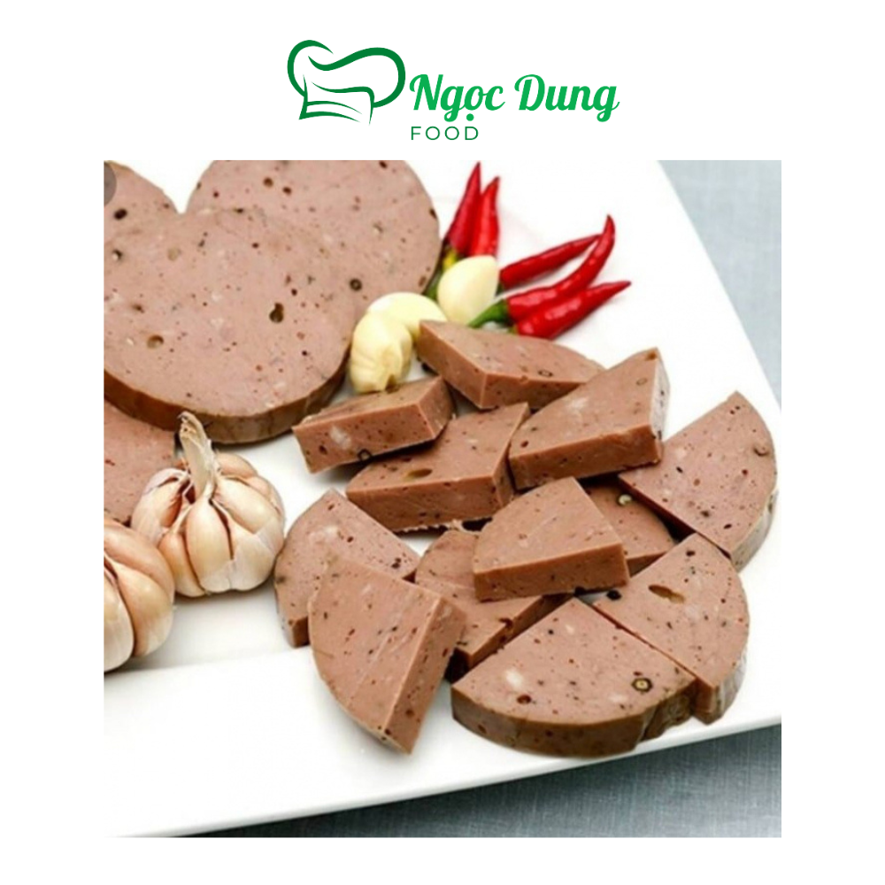 CHẢ BÒ TIÊU ĐEN Đòn 500gr (giao tphcm)