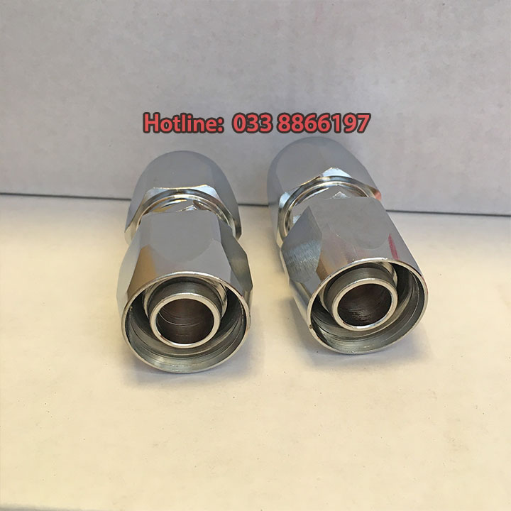 Đầu nối hai ống dây  xăng dầu phi 27