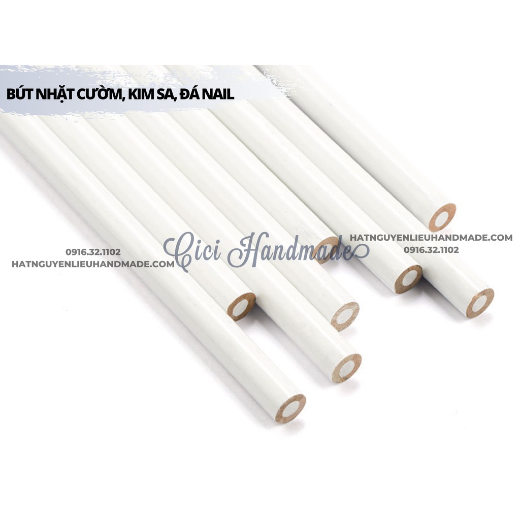 Bút nhặt hạt cườm bút đính cườm đính đá nail, bút lấy hạt Cici Handmade chuyên hạt đá hạt pha lê hạt cườm hạt trang sức