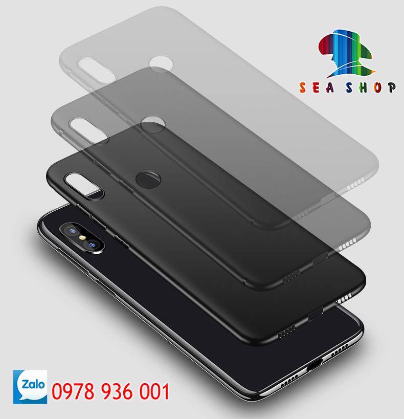 Ốp lưng Xiaomi Mi 8 SE Nhựa dẻo - đen