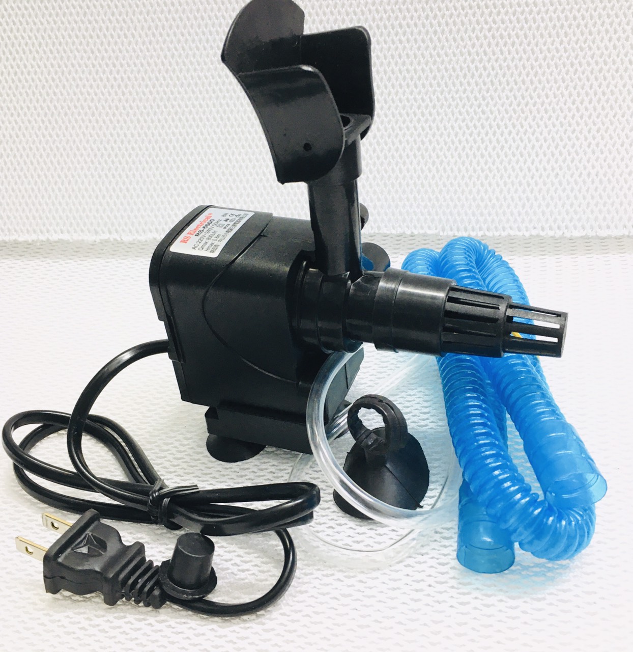 Máy bơm nước bể cá RS-6600, đầu máy bơm, máy lọc (12W 800L/H)
