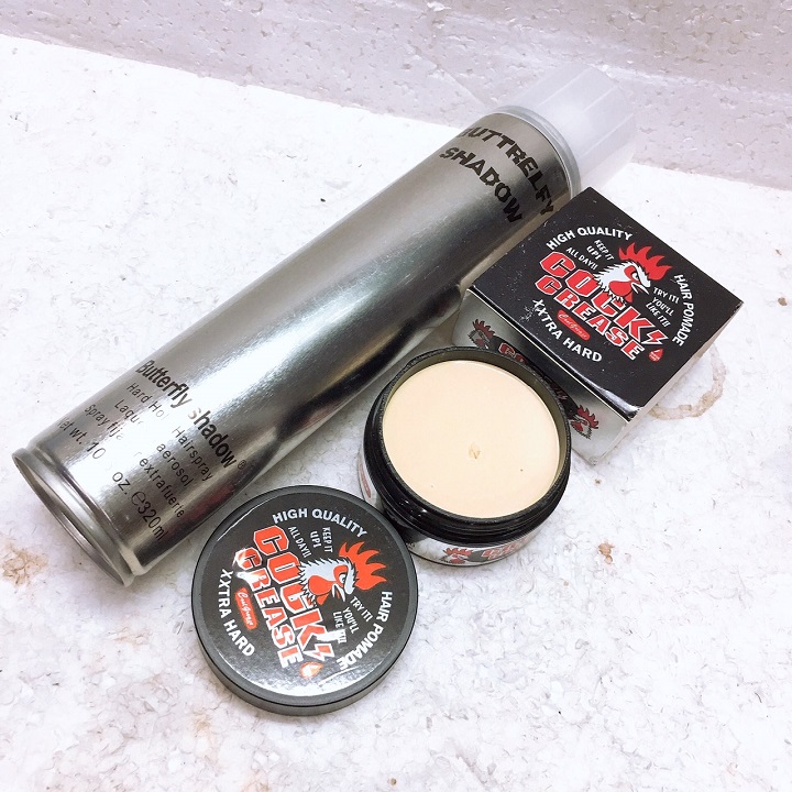 Combo Sáp Vuốt Tóc Nam và Gôm Xịt Tóc 320ml