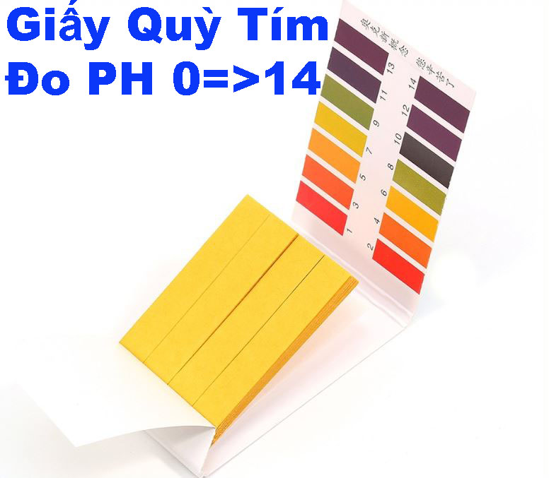 Purple Jean paper ph 0 =>14 pack of 80 pieces