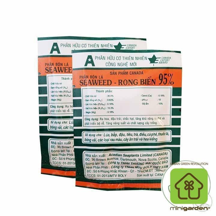 [HCM]Phân Bón Lá Hữu Cơ Seaweed Rong Biển Canada