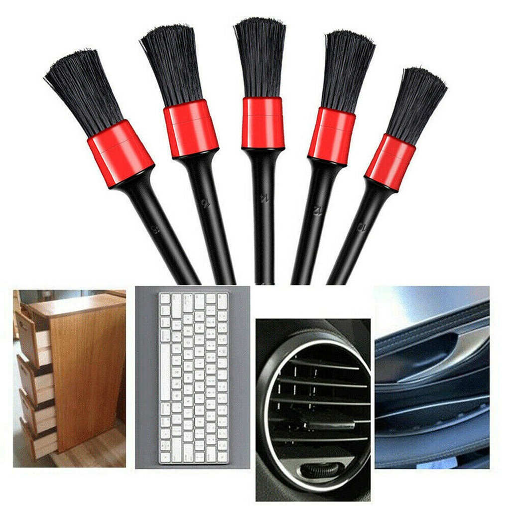 Bộ 5 chổi vệ sinh nội thất ô tô
