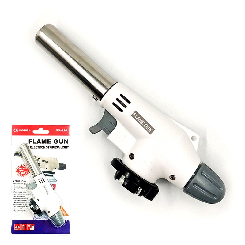 Đầu Khò Gas Cầm Tay Sử Dụng Bình Mini - Dụng Cụ Khò Gas Đánh Lửa Tự Động Dùng Với Lon Gas Mini.