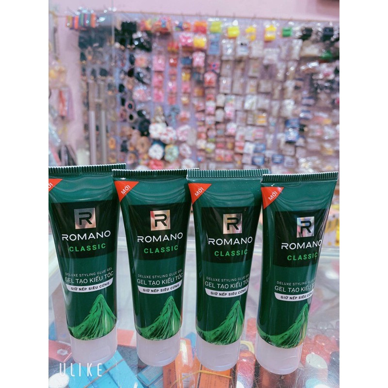 Gel tạo kiểu tóc Romano