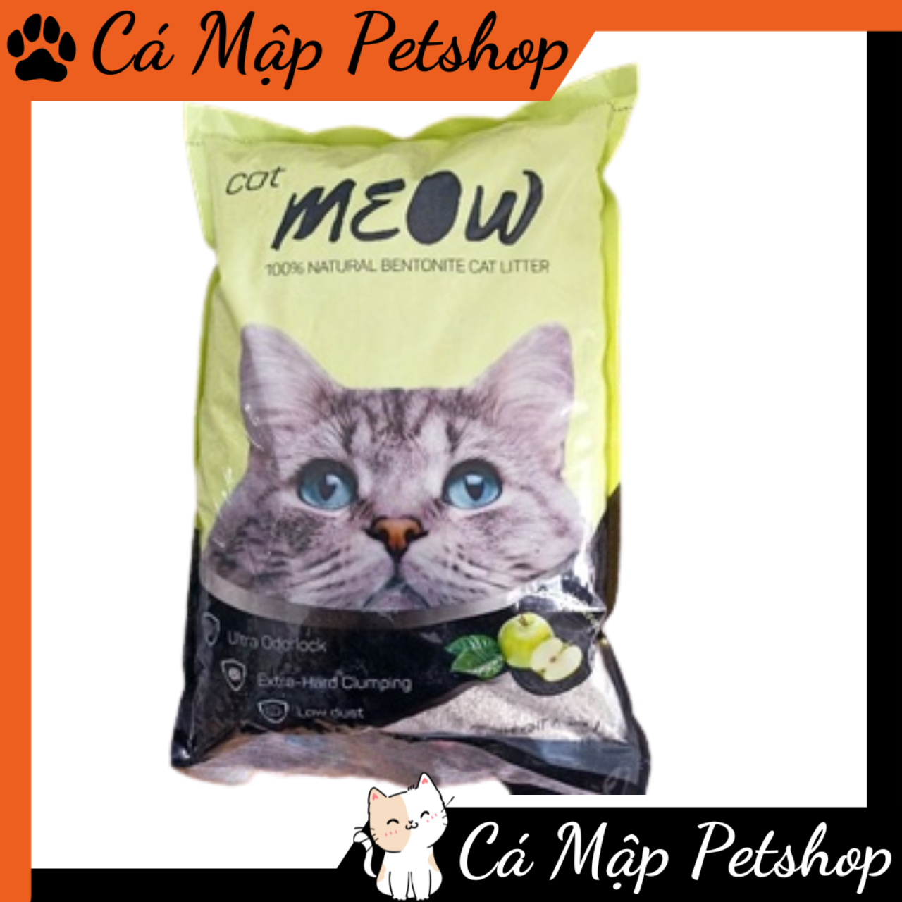 Cát vệ sinh cho mèo Meow, Cát vệ sinh cho mèo túi 8L