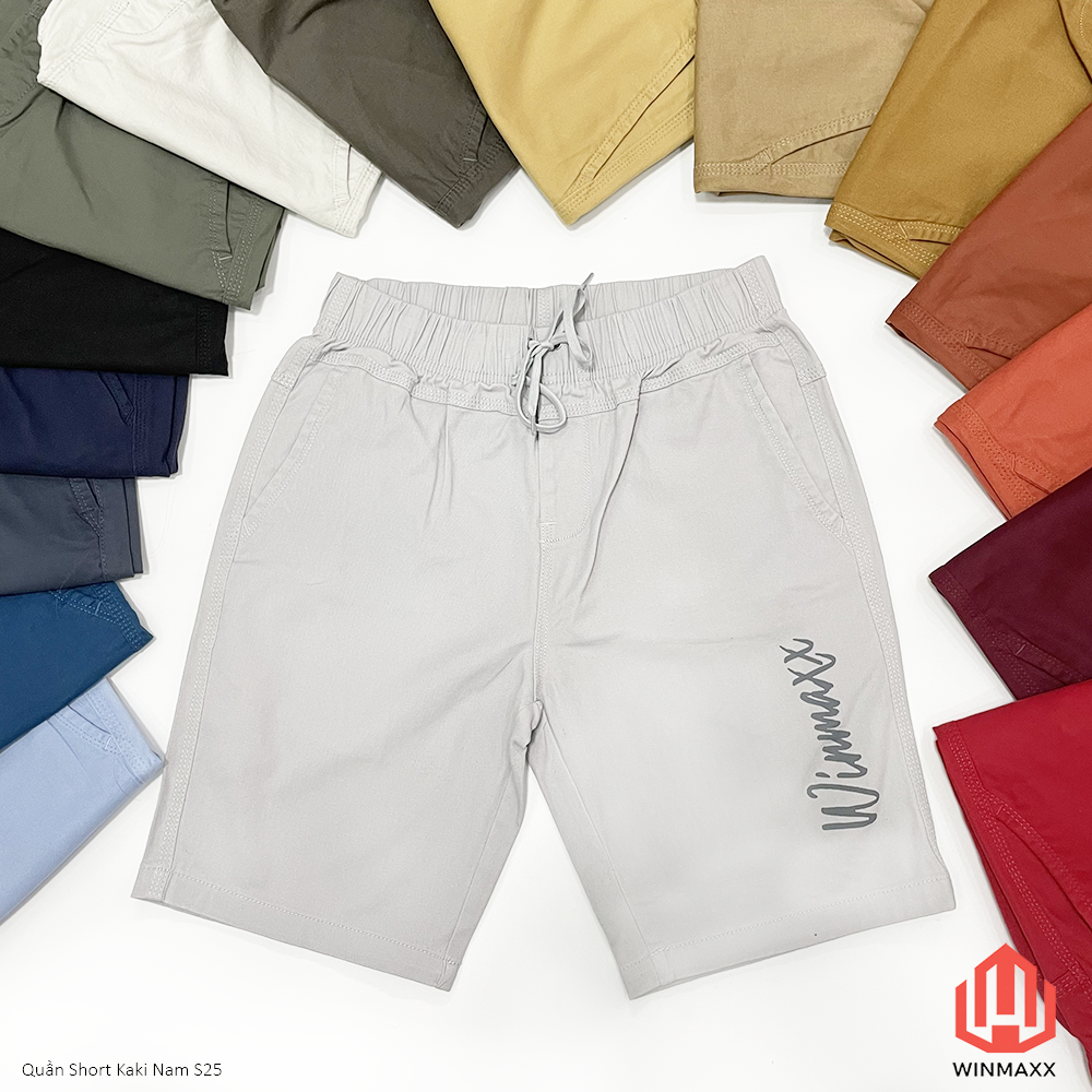 Quần Short Kaki Nam Trơn S25 - Winmaxx