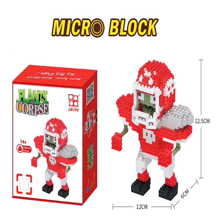 lego plants vs zombie đồ chơi lắp ráp mô hình các nhân vật hoạt hình chất liệu nhựa ABS an toàn cho bé annhienstore19