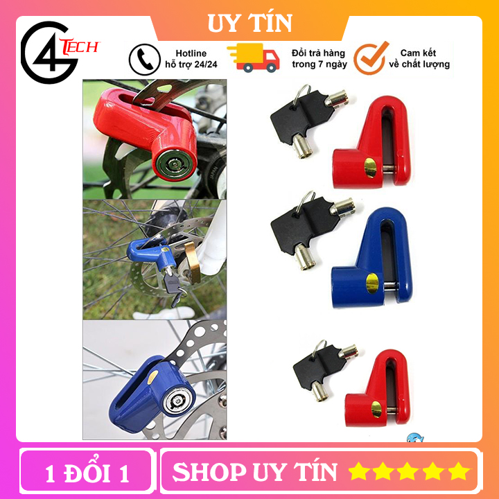 Khóa phanh đĩa chống trộm cho xe máy / xe đạp
