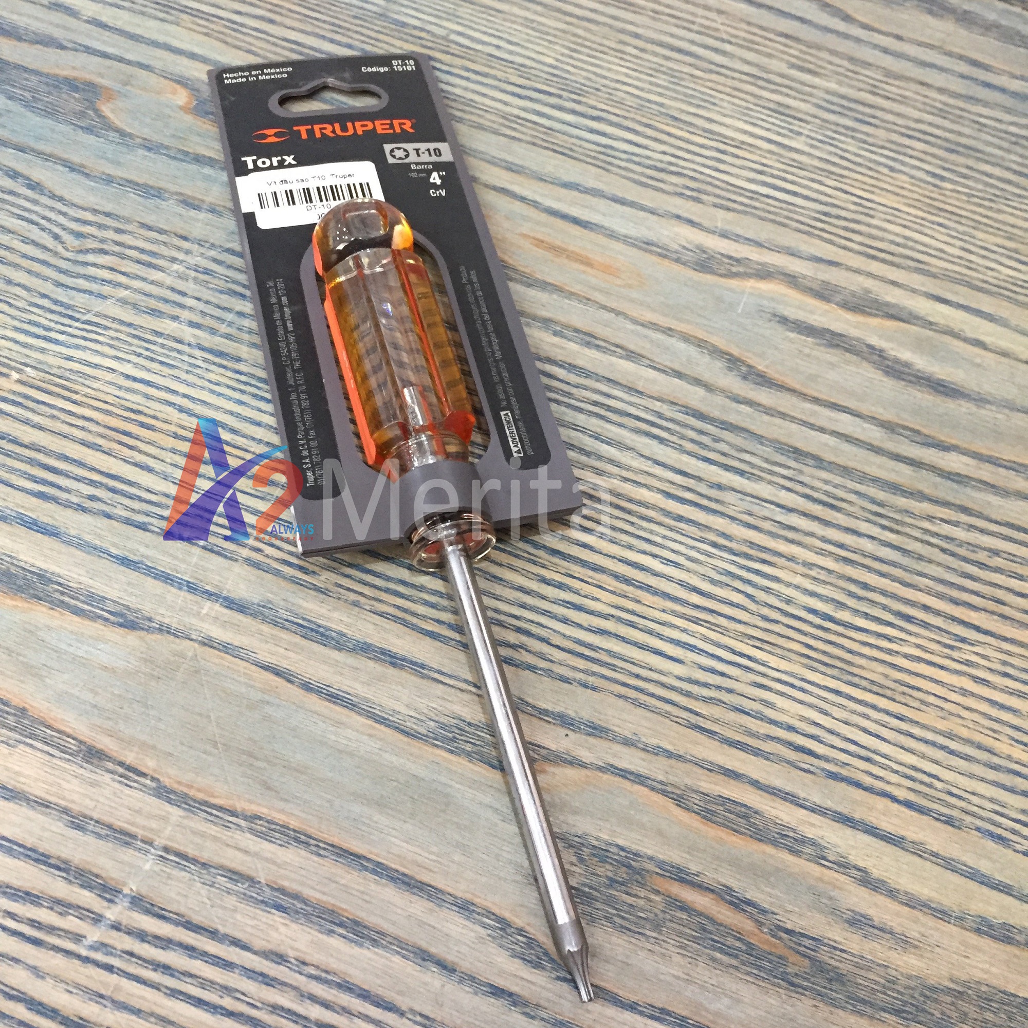 Tuốc nơ vít đầu sao T10 Truper 15101 (DT-10)
