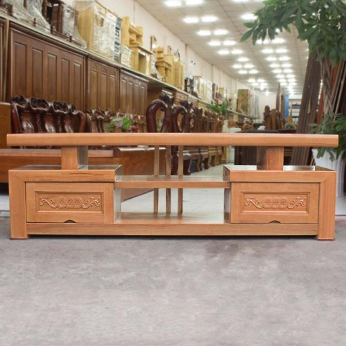 [Trả góp 0%] Kệ tivi gỗ sồi 1m6 kiểu nhật, tủ tivi , kệ tủ phòng khách gỗ