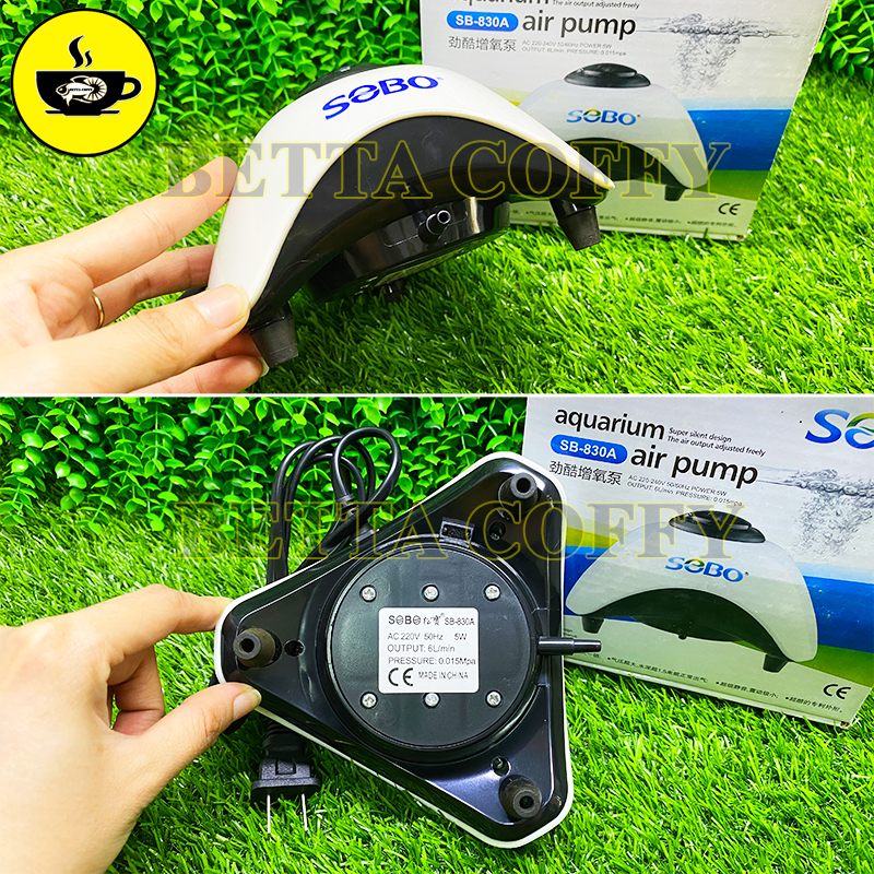 Máy sủi oxy Cao Cấp SOBO - Tặng dây + sủi oxi