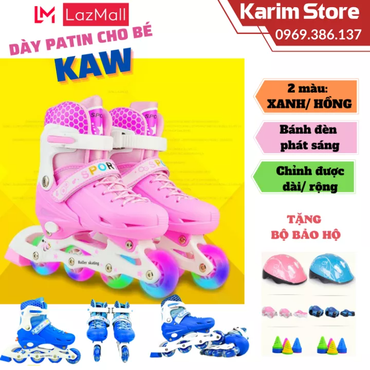 Giày trượt Patin trẻ em người lớn, Giày patin nam nữ