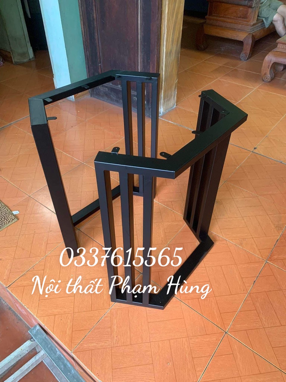 Chân bàn sắt cafe,chân bàn me tây