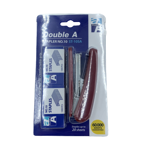 Double A Vỉ Dập Ghim Số 10 (1 Dập Ghim Số 10 + 2 Đinh Ghim Số 10)