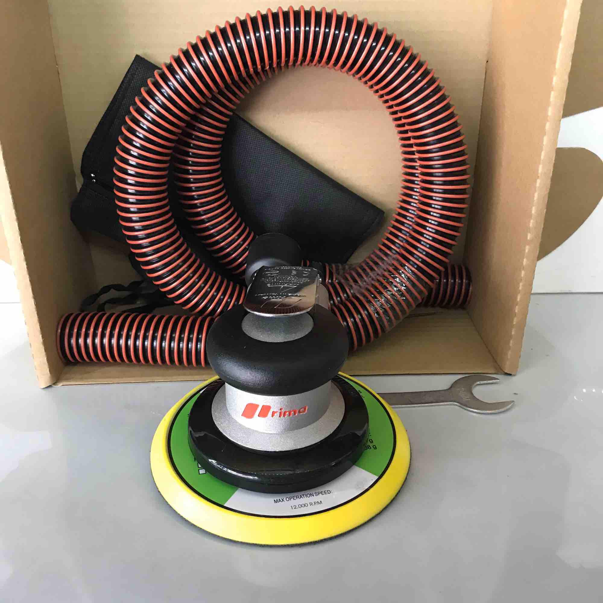 [HCM]MÁY CHÀ NHÁM HƠI TRÒN ĐẾ 150mm