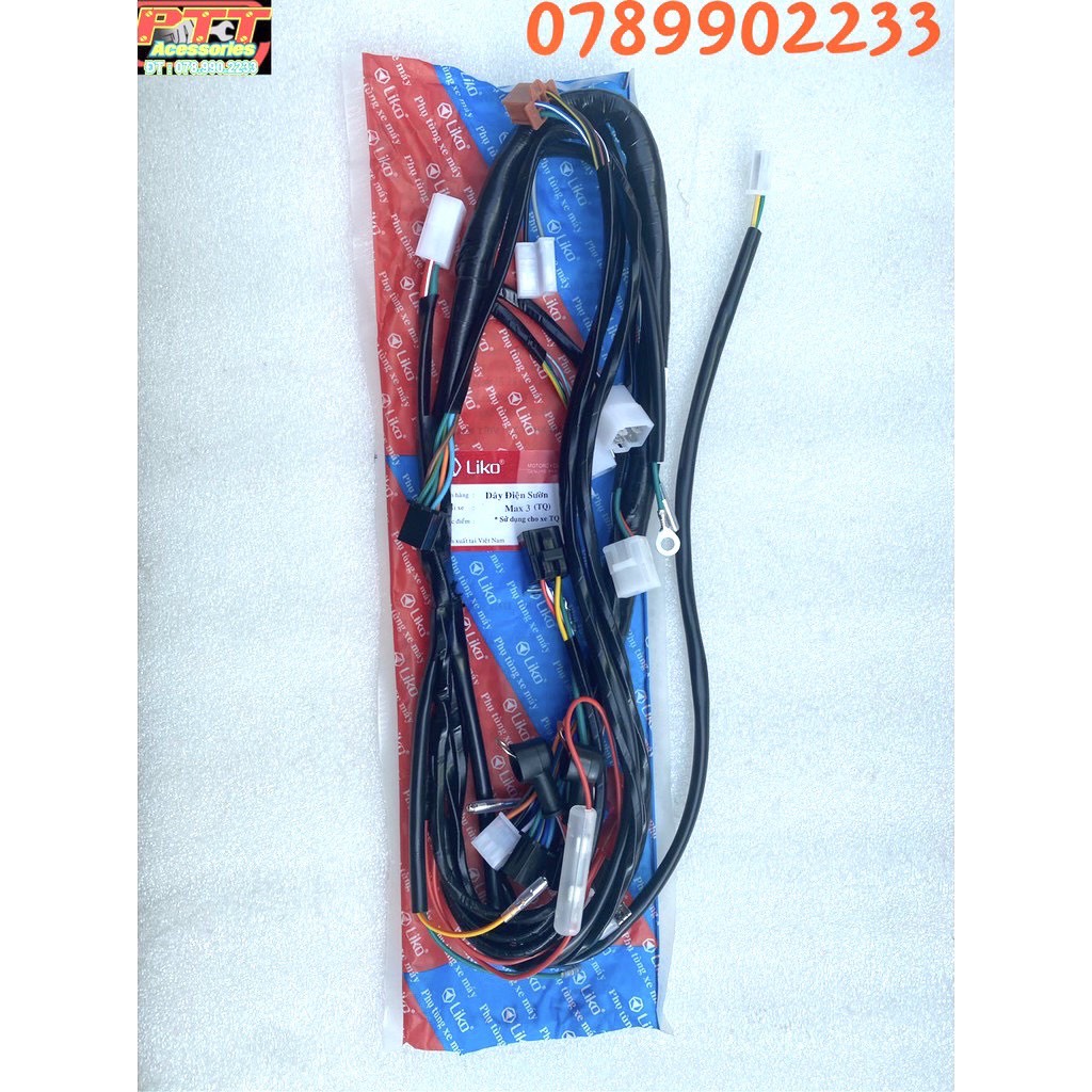 DÂY ĐIỆN SƯỜN XE MAX ( TRUNG QUỐC )