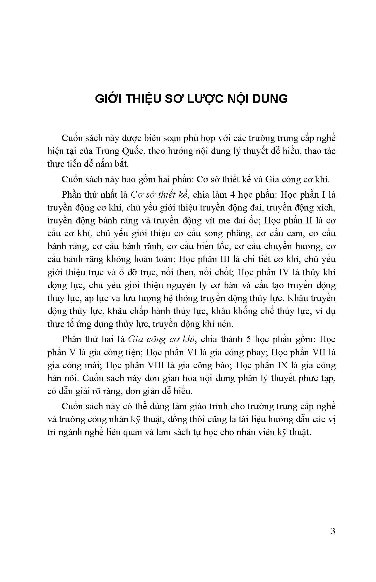 Cơ Sở Thiết Kế Và Gia Công Cơ Khí