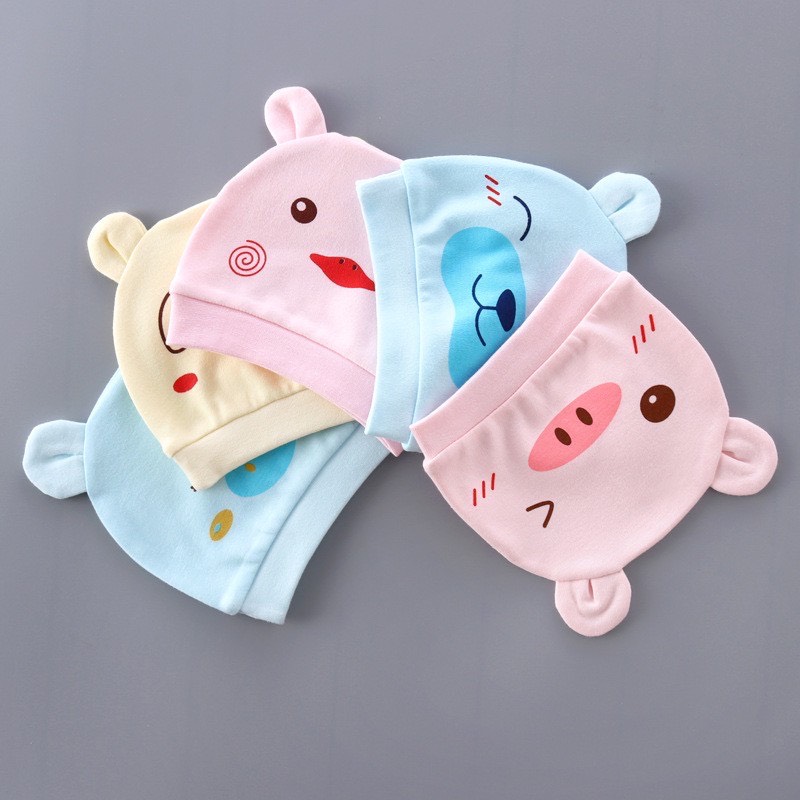 Mũ Nón Sơ Sinh Cho Bé từ 0-6 tháng