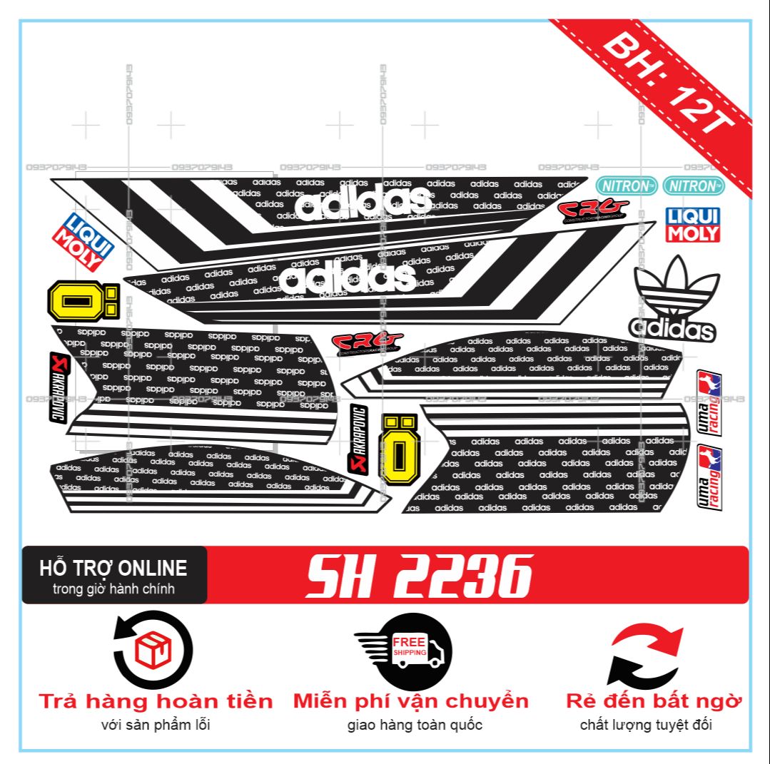 TEM RỜI SH 2019 ADIDASS