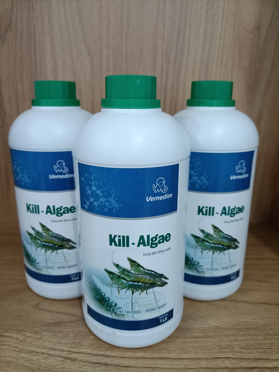 KILL ALGAE - Diệt tảo trong nước ao nuôi.