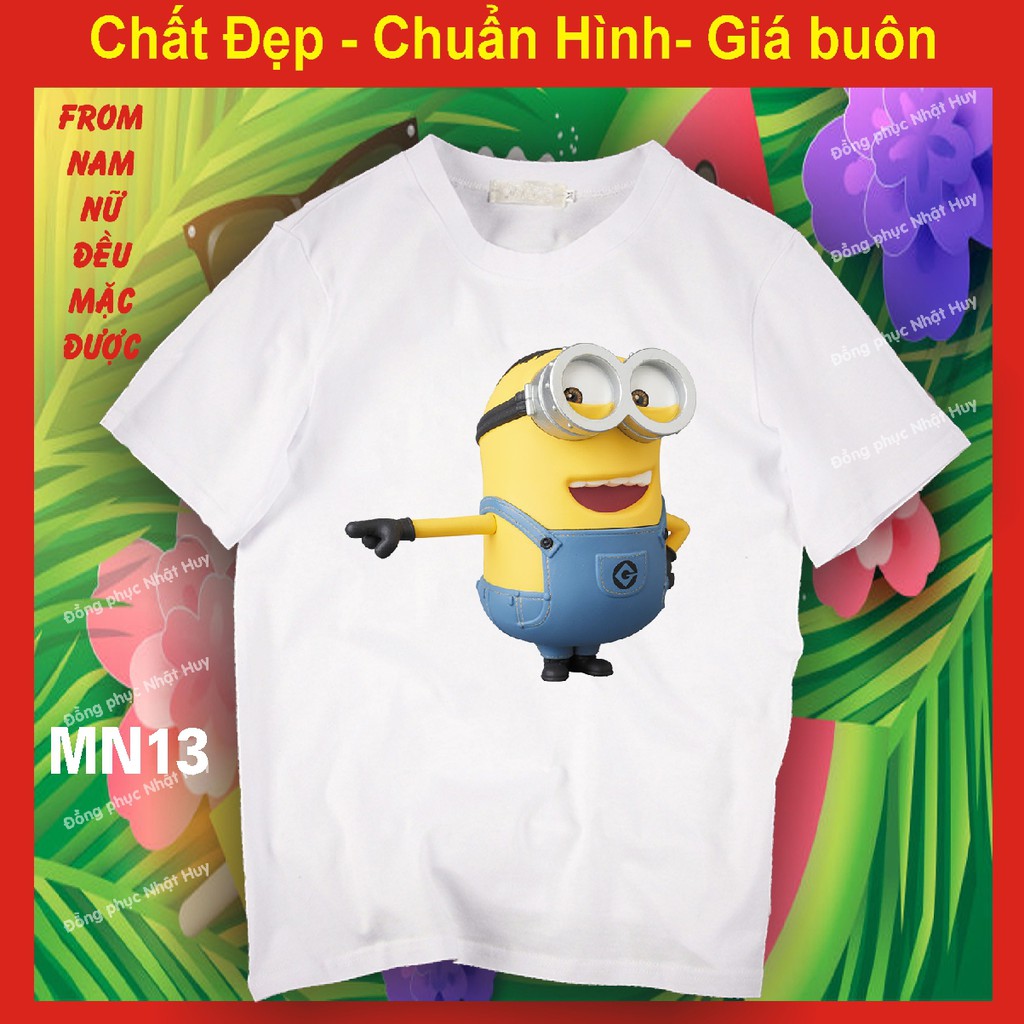áo thun minion đẹp 9,cao cấp, bao đổi trả