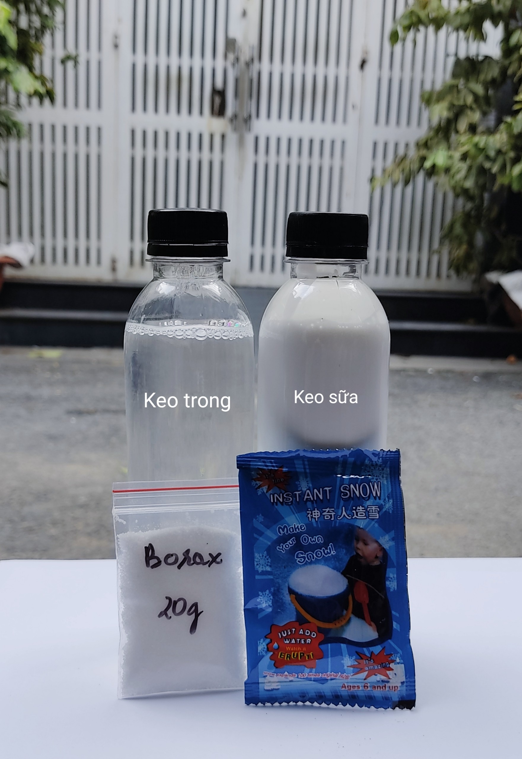 Bộ Kit Làm Slime cơ bản giá rẻ