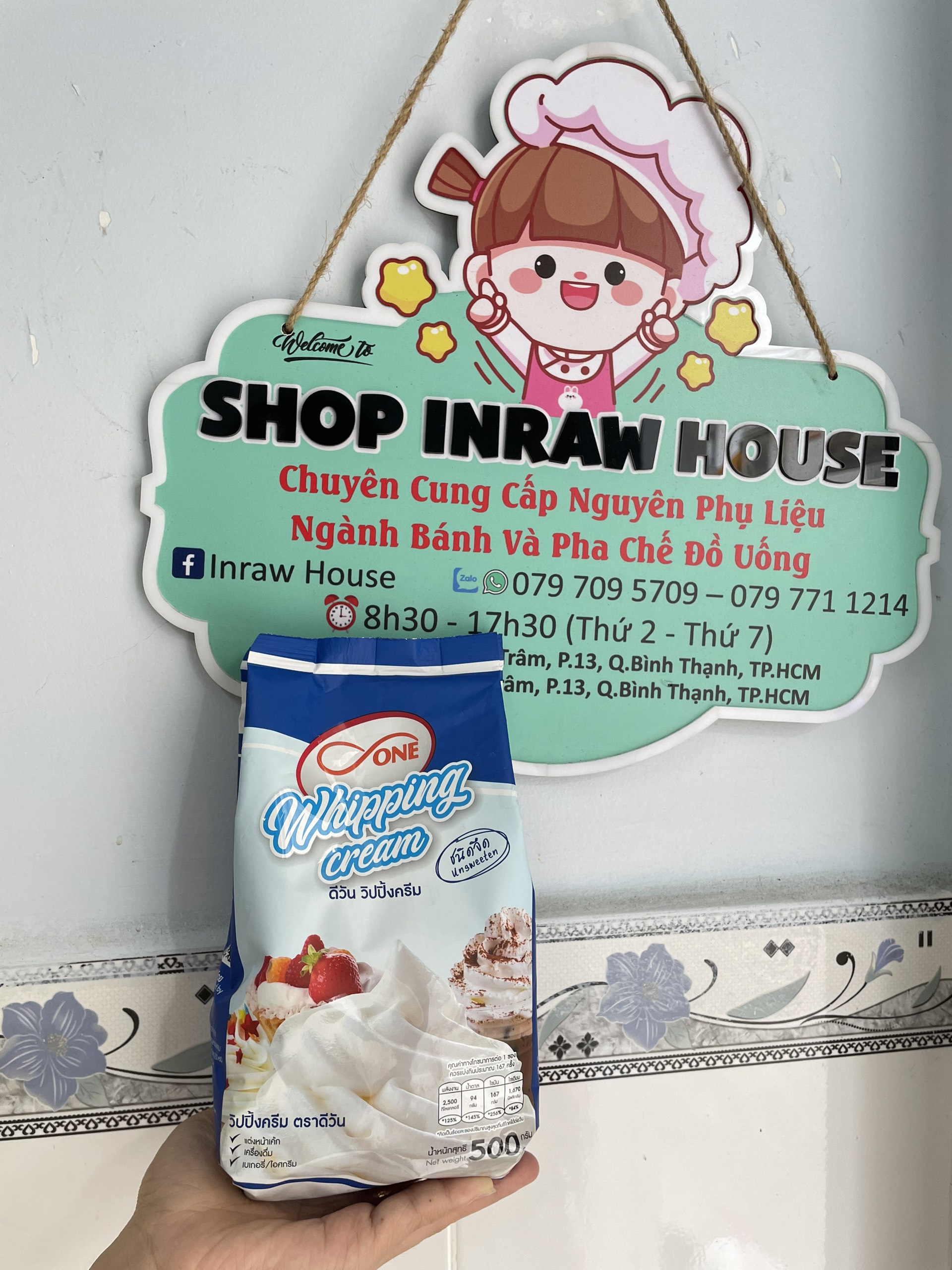 Bột Whipping Cream Thái Lan (200gr)