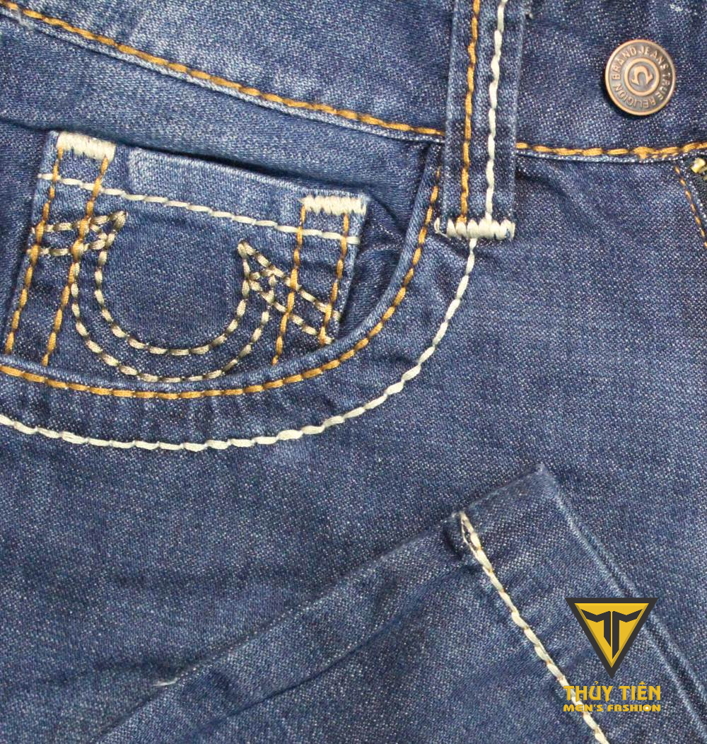 Quần short jeans ông Địa - True Religion