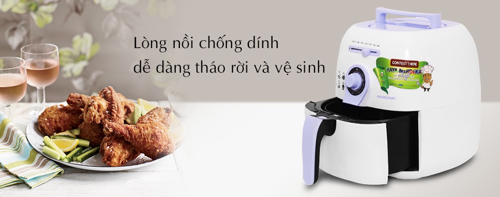 [HCM]Nồi chiên không dầu Pensonic