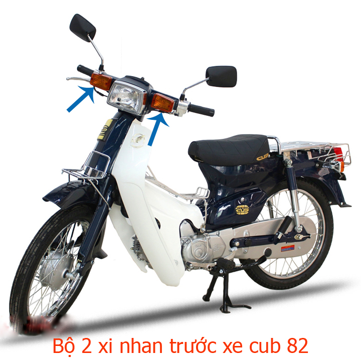 Xi nhan TRƯỚC xe CUB 82