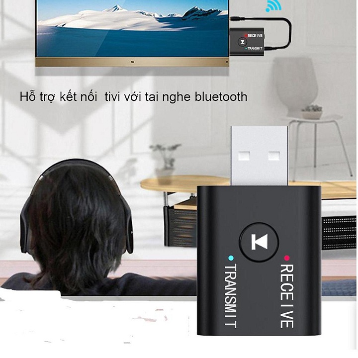 Thiết Bị Thu Phát Bluetooth- USB Bluetooth Transmit Receiver BT600