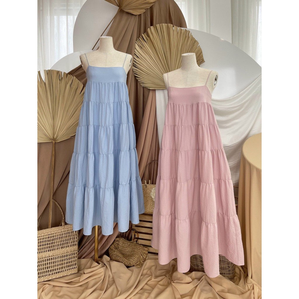 Đầm Maxi 2S Dáng Xòe Trang Trọng