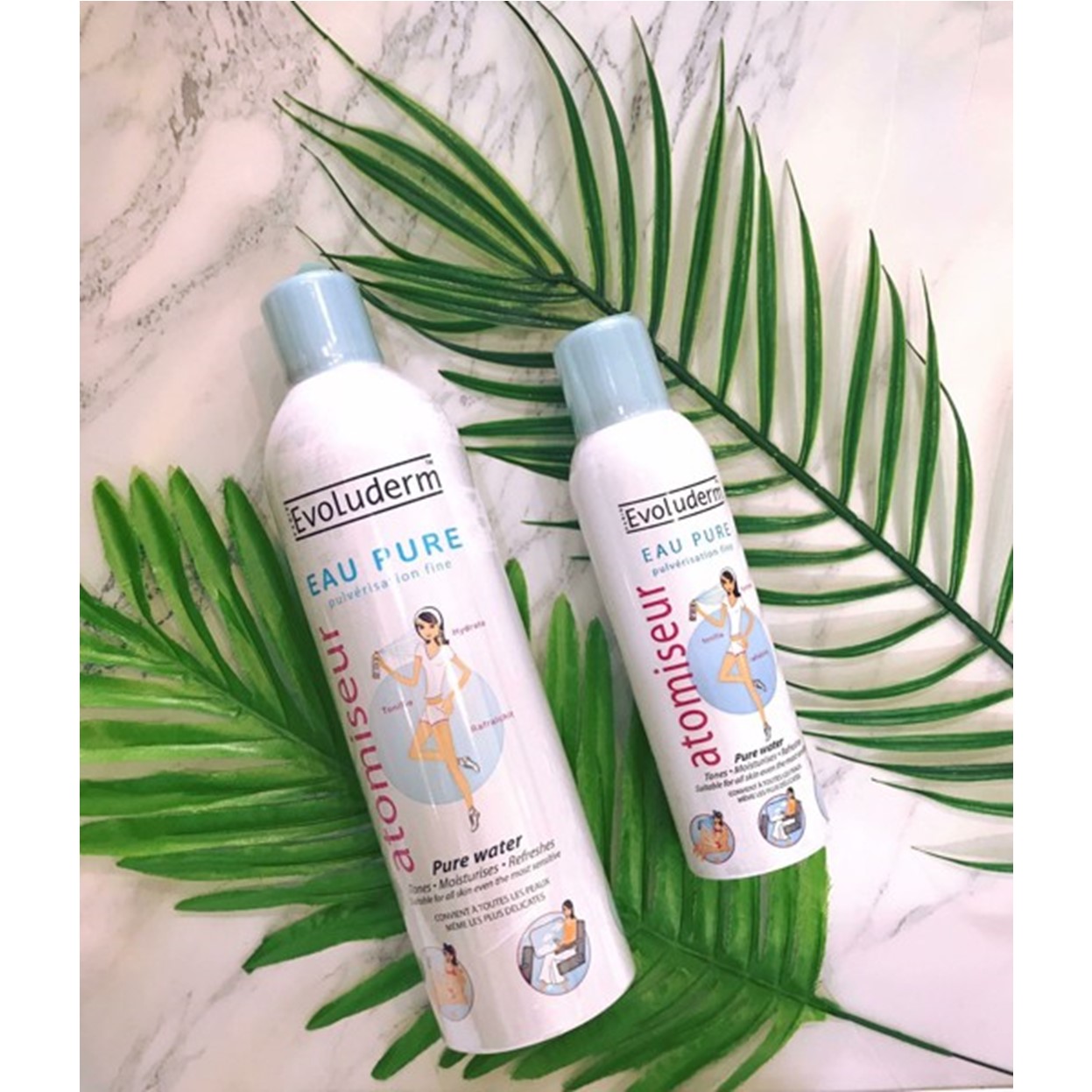 Xịt Khoáng Cấp Ẩm Evoluderm Atomiseur Eau Pure 150ml