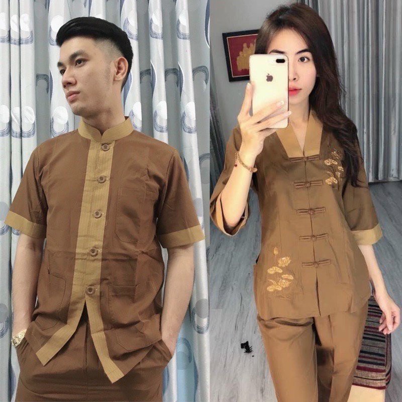 ĐỒ LAM KT #ĐỒ LAM ĐI CHÙA#pháp phục đi chùa#lãnh tụ nam