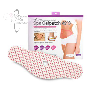 [HCM](Hộp 5 miếng) Miếng Dán Tan Mỡ Bụng Hàn Quốc Spa Gel Patch 42°C