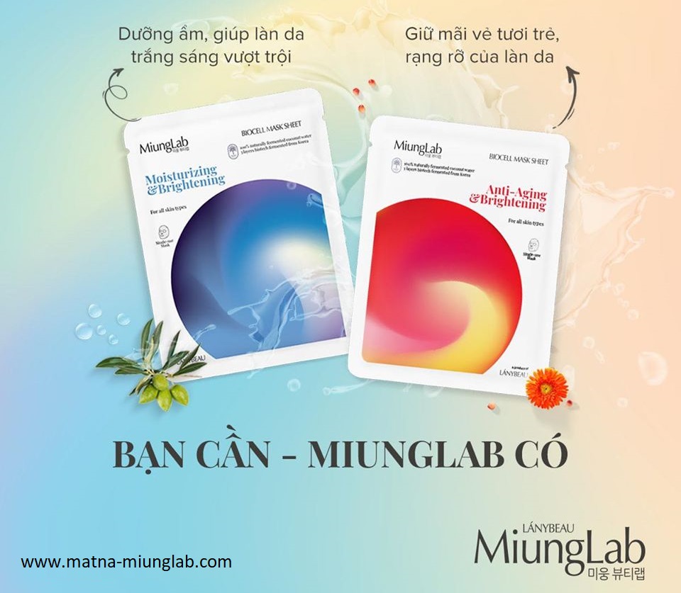 Mặt Nạ Dưỡng Da Miung Lab 1 Miếng