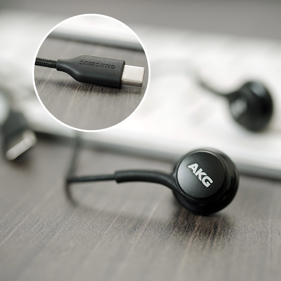 Tai nghe có dây Samsung Jack 3.5 to Type C có mic nhét tai nguyên Seal Tương thích với nhiều dòng máy Galaxy S / Galaxy Note / Android Bảo hành 30 ngày
