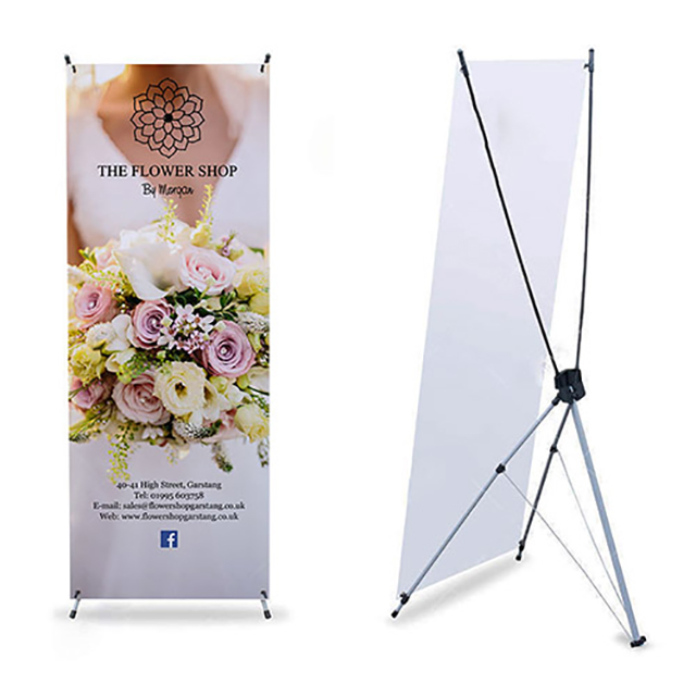 Standee X tempered size 80*180cm