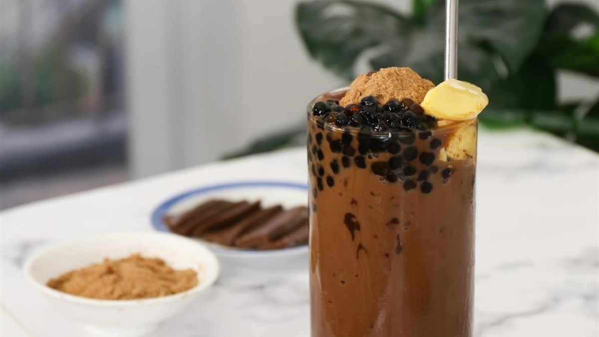 Set milo dầm Trân châu Pudding
