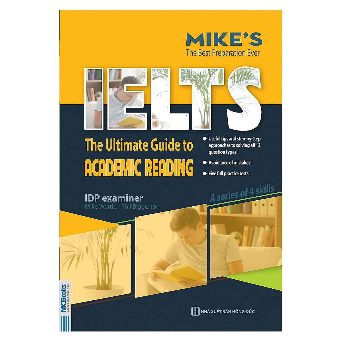 Combo Ielts Mike's (Writing, Reading, Speaking, Listening) - Học Kèm App Online