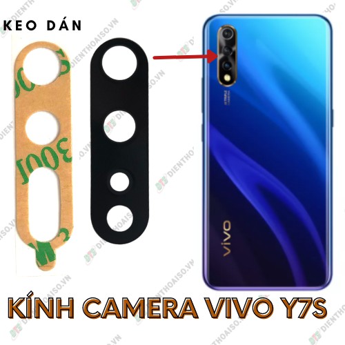 Glasses camera Vivo y7s enclosed glue stickers