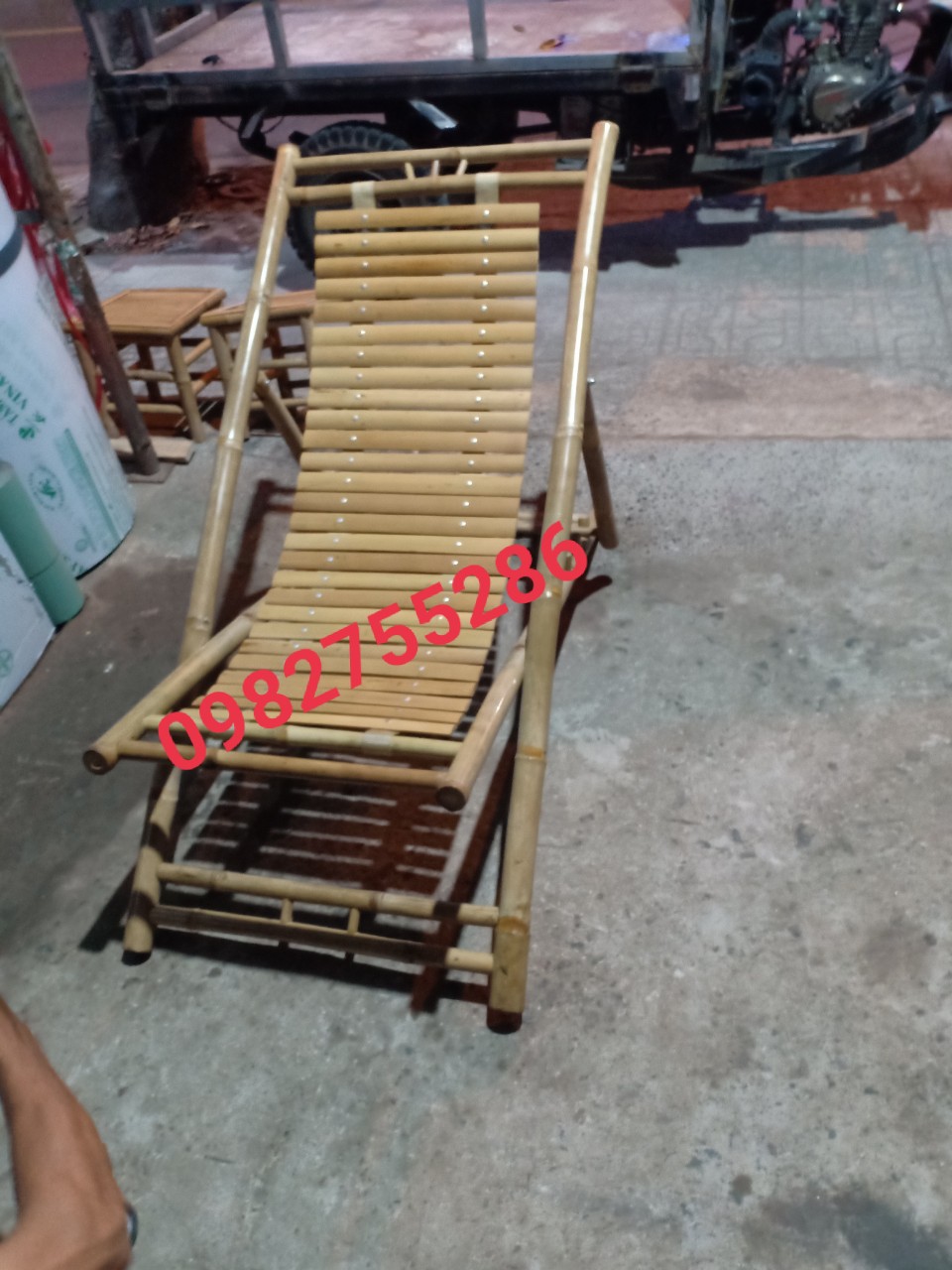 ghế bố, ghế thư giãn tre
