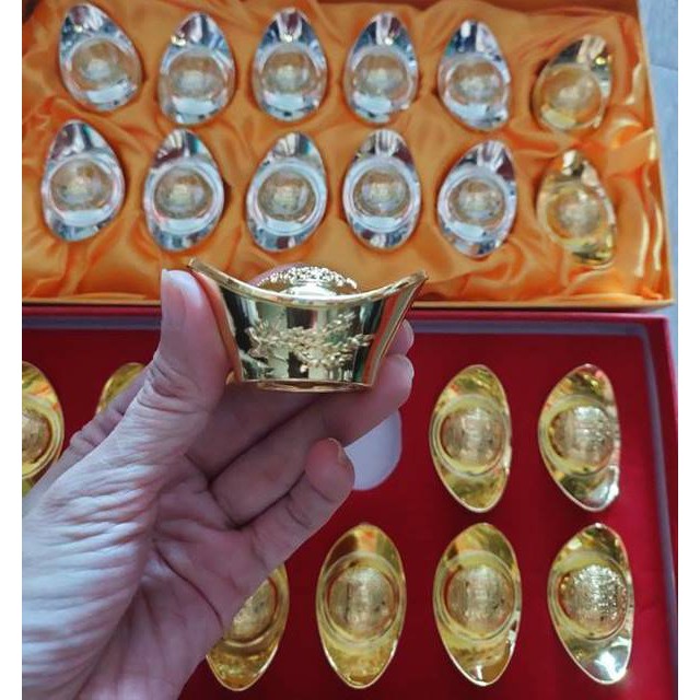 Thỏi VÀNG ,BẠC Phượng Hoàng cao cấp(5.8cm) chiêu lộc